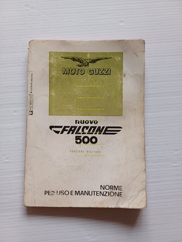 Moto guzzi nuovo falcone 500 - nuovo,