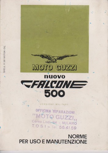 Moto guzzi nuovo falcone 500 - moto,