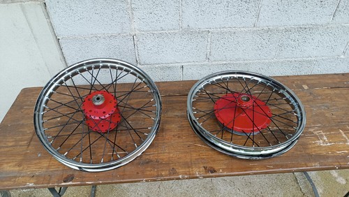 Coppia ruote cerchi moto - coppia,