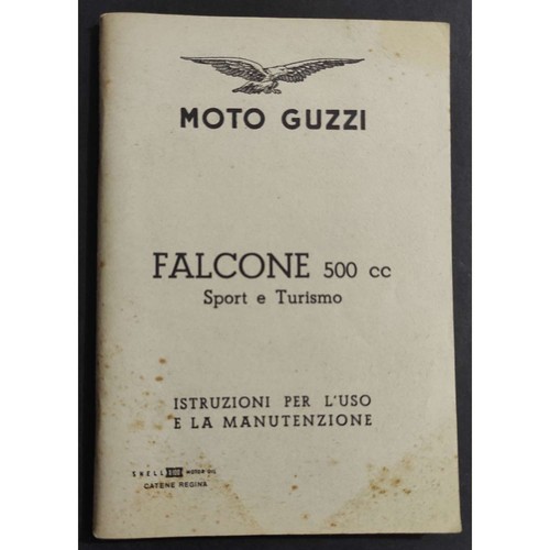 Moto guzzi falcone 500 - guzzi, cc